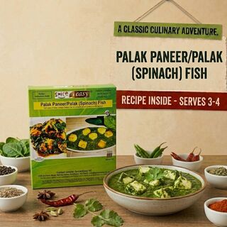 Palak Paneer  Recipe Kit (Spinach with Cottage cheese)