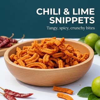 Chilli & Lime Snippets 1kg