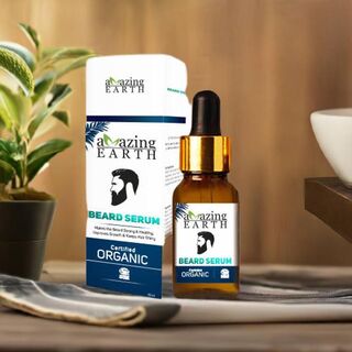 Organic Beard Hair Growth Serum 30ml | Amazing Earth
