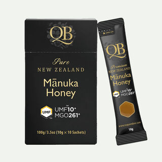 QB Manuka UMF 10+ Sachet 10g