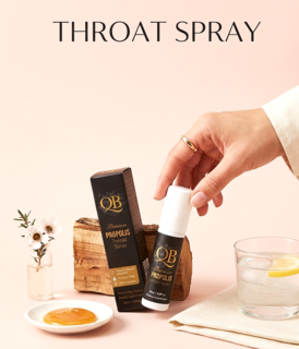 QB-Manuka Honey Throat spray-20ml